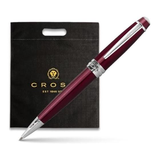 CROSS Bailey Red Ballpoint Pen, Medium Point, AT0452-8
