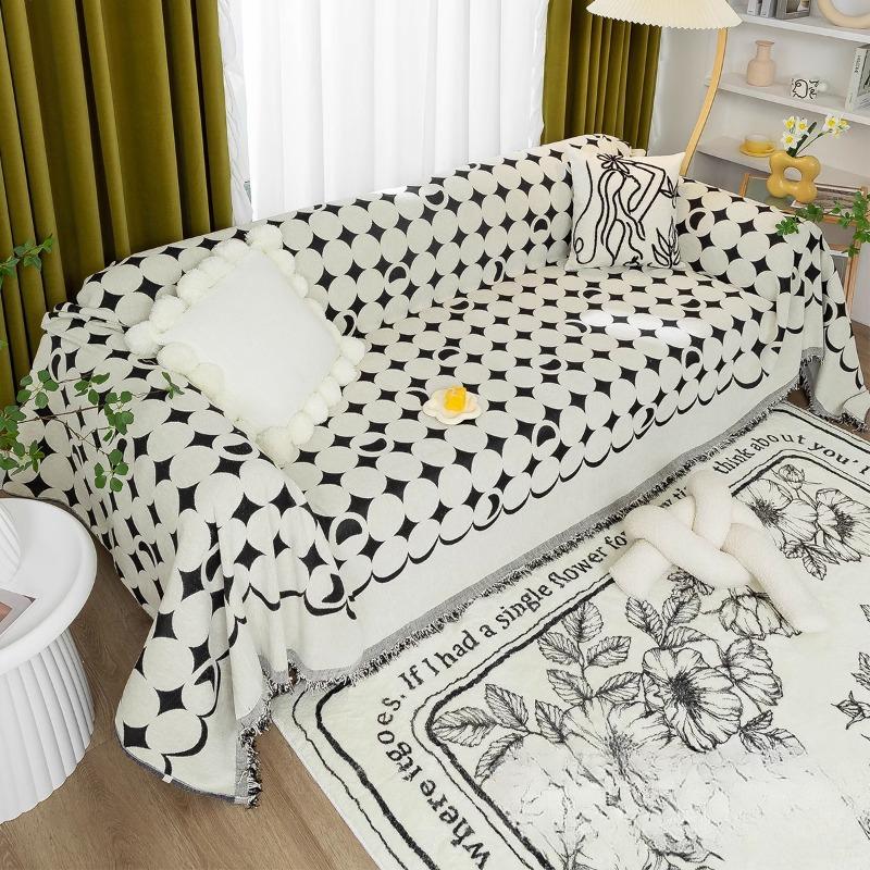 Chenille Sofa Cover Cloth, All-purpose, All-purpose, All-around Sofa Towel, New Three Seat, One Noble Consort Sofa Blanket