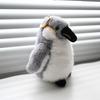 Realistic Penguin Plush Keychain with Metal Ring Soft Stuffed Animal Doll Cute Bag Accessory Stress Relief Gift for Kids Zoo Lovers