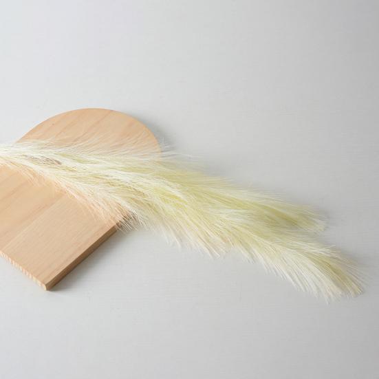 Colorful Faux Pampas Grass Non-Shedding Fluffy Artificial Bulrush 38.5" Tall Fake Reed Stems for Vase Filler Living Room Wedding Decoration