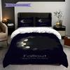 Fallout Postapocalyptic Survival Threepiece Set 1 Duvet Cover 2 Pillowcase Without Core Soft And Comfortable Christmas Birthday Gift