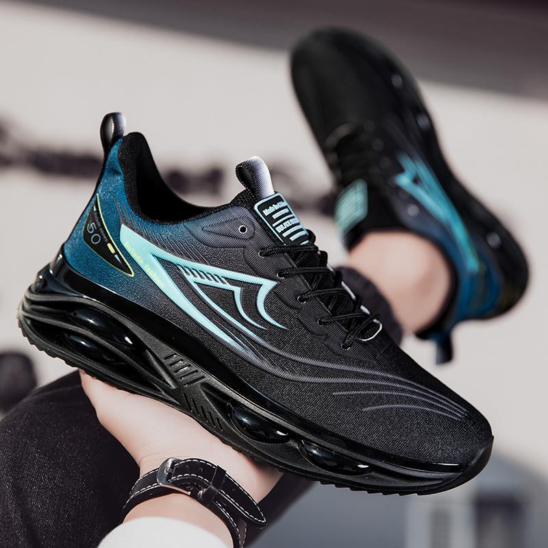 Men’s Red Sports Basketball Shoes Street Style Running Sneakers Shoes Students Over Sized Jogging Shoes