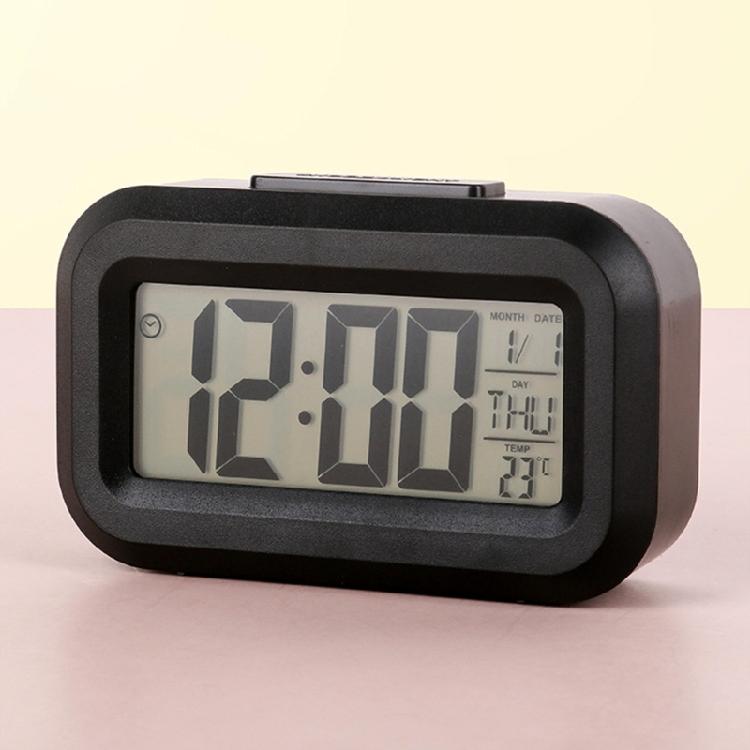 Color LED Alarm Clock with Calendar and Temperature Functions with Backlit for Home and Office