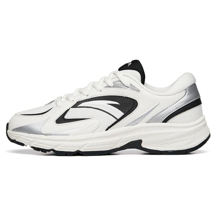 

New Anta AT952 Anti Slip Wear Resistant Breathable Lightweight Low Top Running Shoes Women s Ivory White 922235597-1 36