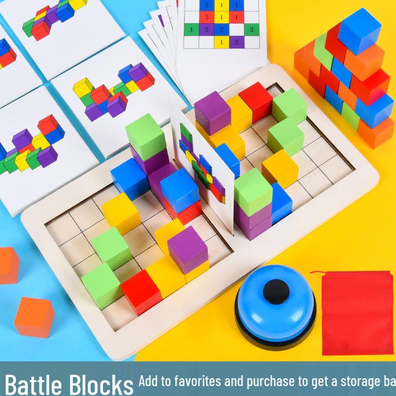 3D Battle Blocks: Interactive Educational Game for Kids