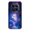 Phone Case - MANIACASE - Xiaomi Redmi Note 15 Pro 5G - White Nike Logo Colorful Space - TPU Silicone - Black