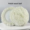 Soft Wool Polishing Wheel Vehicle Maintenance Equipment For Automotive Care Stone Restoration 5in 6in Sizes