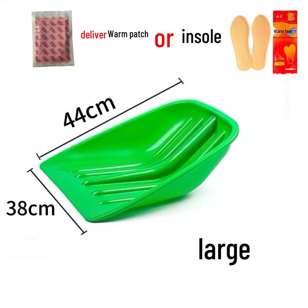 Heavy-Duty Multi-Functional Enlarged Snow Shovel for Home and Outdoor Use
