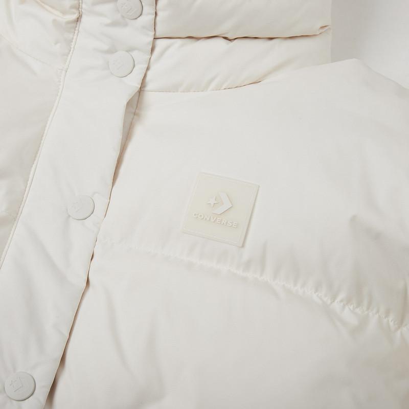 New Converse Down Jacket Women's White 10025204-A03