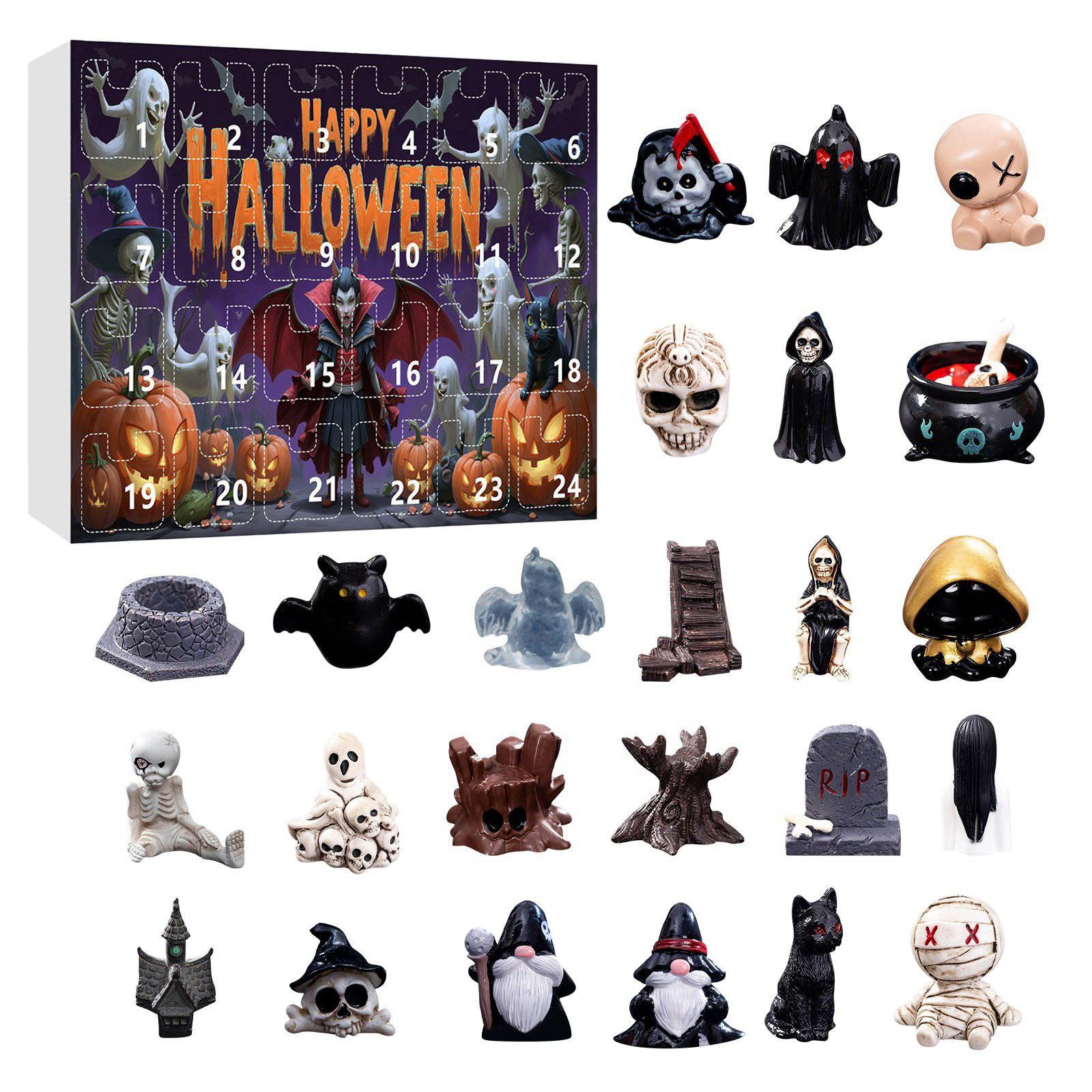 

Изысканный календарь, каменные жалюзи, коробка, детский подарок на Хэллоуин One Size