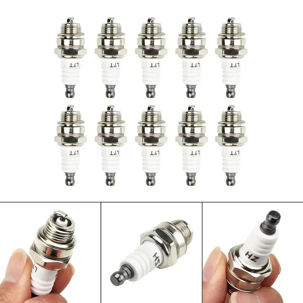 10Pcs Spark Plug L7T BM6A BPMR7A RCJ6Y RCJ7Y WSR5F For Stihl Hedge Trimmer Lawnmover Blower Brushcutter Chainsaw Replacement