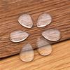 Drop Oval Clear Transparent Glass Cabochons for DIY Jewelry Making 10x14mm 13x18mm 18x25mm 20x30mm 25x35mm 30x40mm