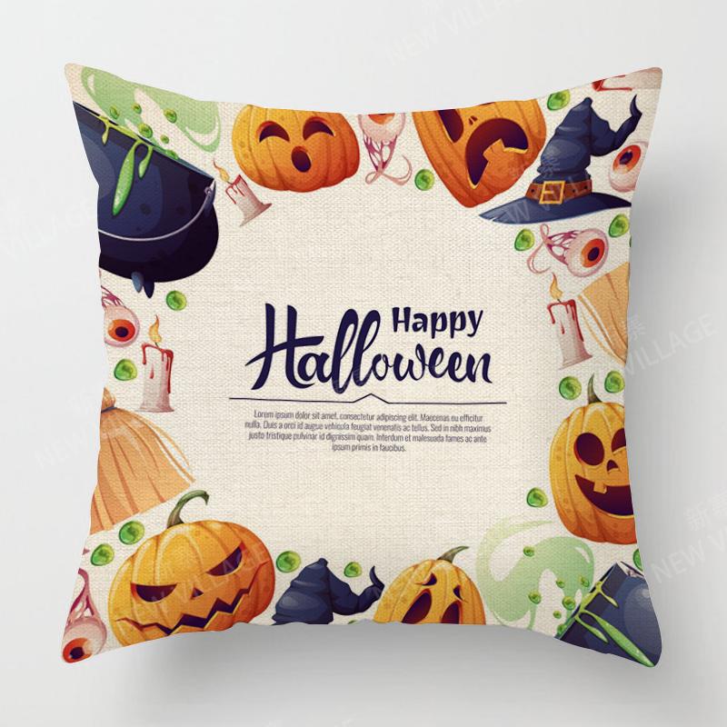 Decorative Cushion Home Living Room Decor Throw Pillow Cover 40*40 40x40cm 60x60cm 45x45cm 50x50cm Pillowcase Halloween Autumn