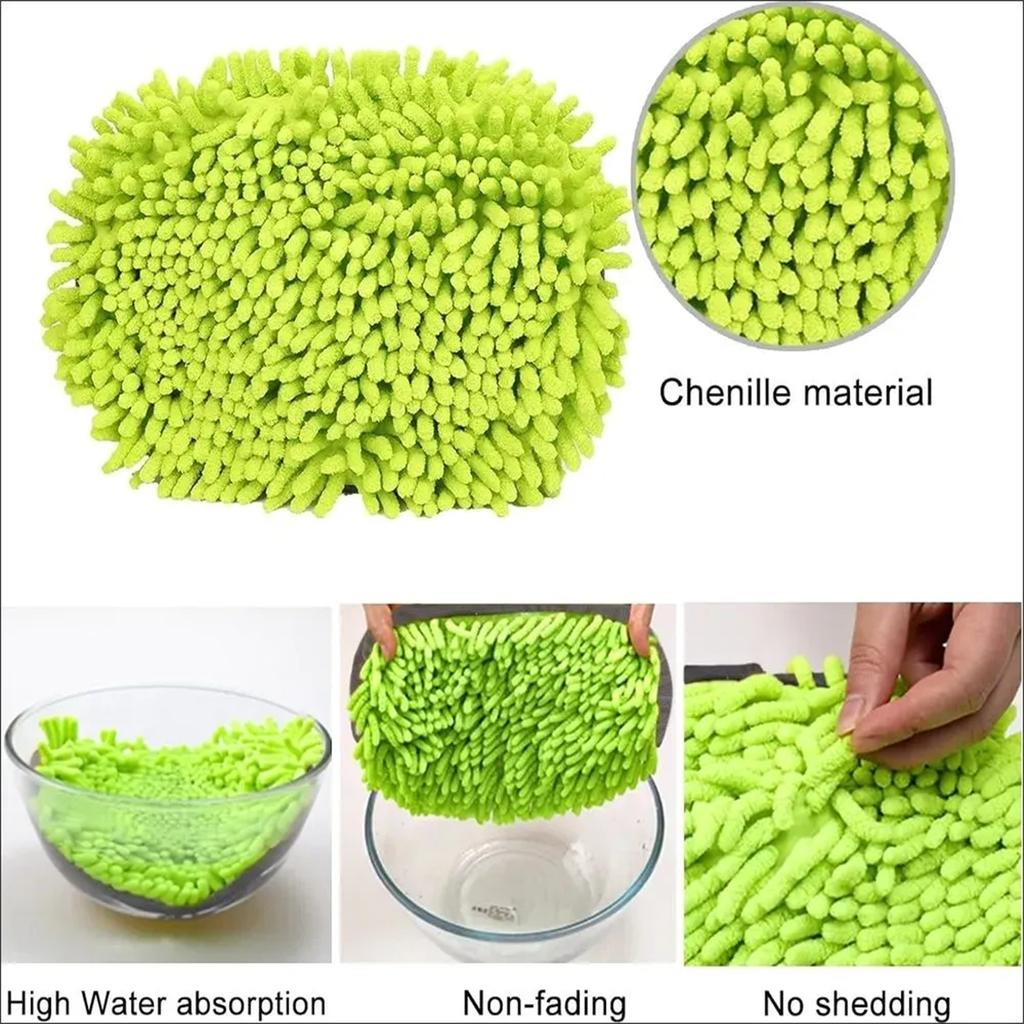 Retractable Chenille Car Wash Mop