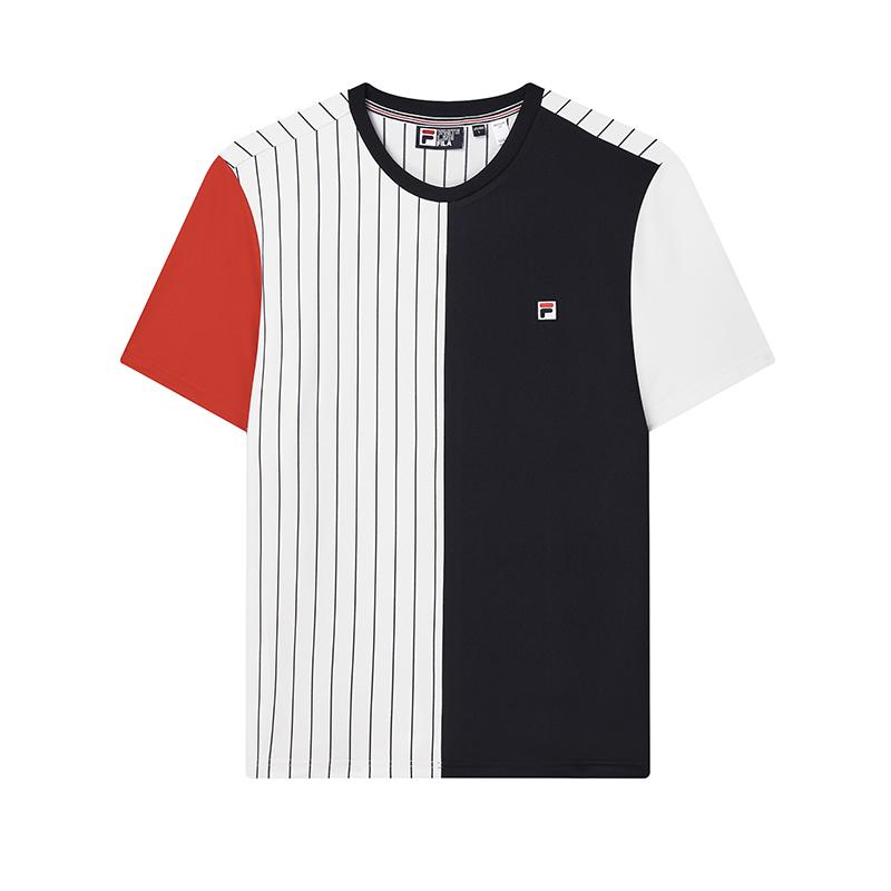 

New FILA T Shirts Men s Cloud White F11M437106FWT 170/92A/M