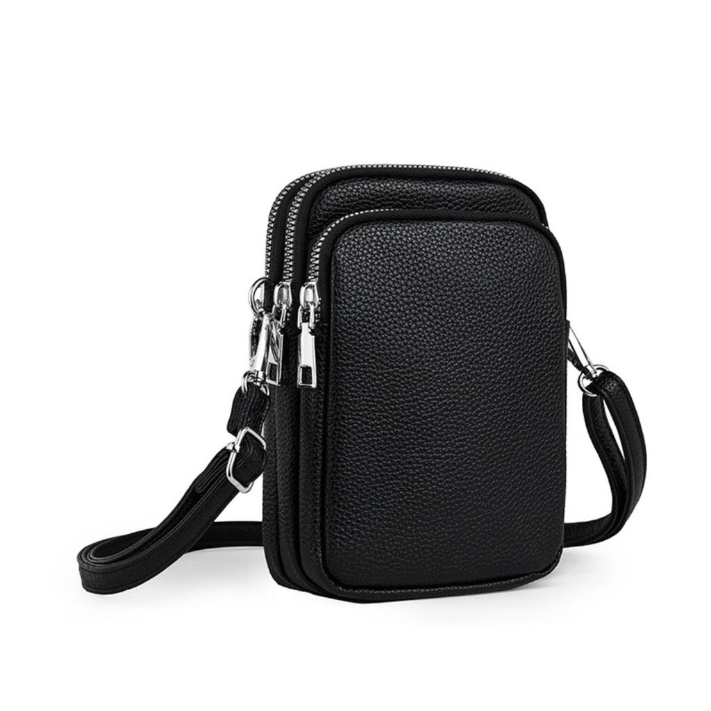 Soft Leather, Mobile Wallet, Women's Phone Bag, Shoulder Bag, Crossbody Bag