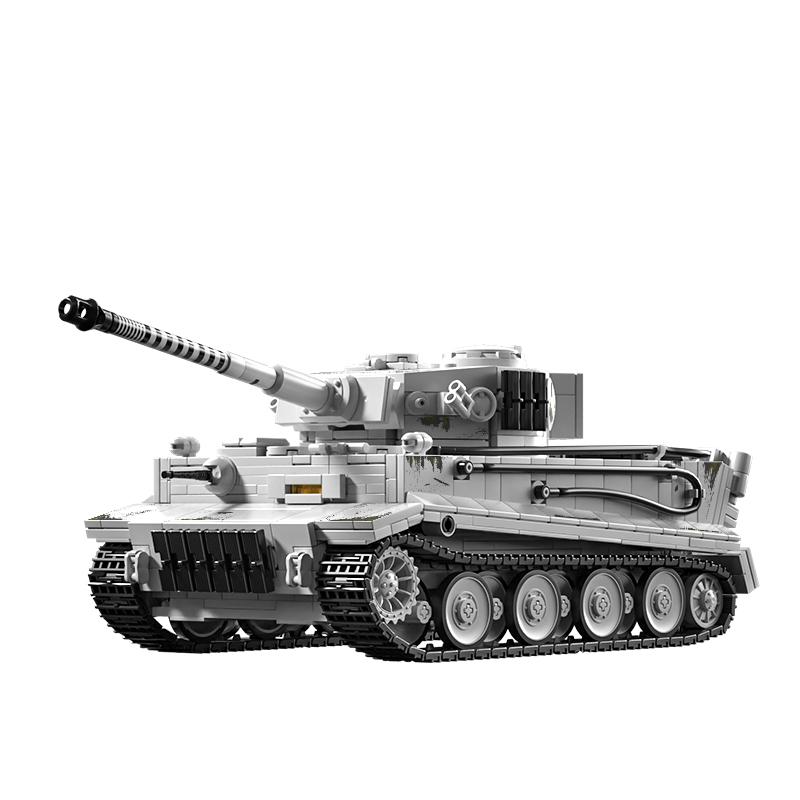 

Military 1:28 Tiger Heavy Tank Building Model WW2 Bricks Sets Creative Blocks Toys Festival Gift For Boys Kids Adult 1600+pcs
