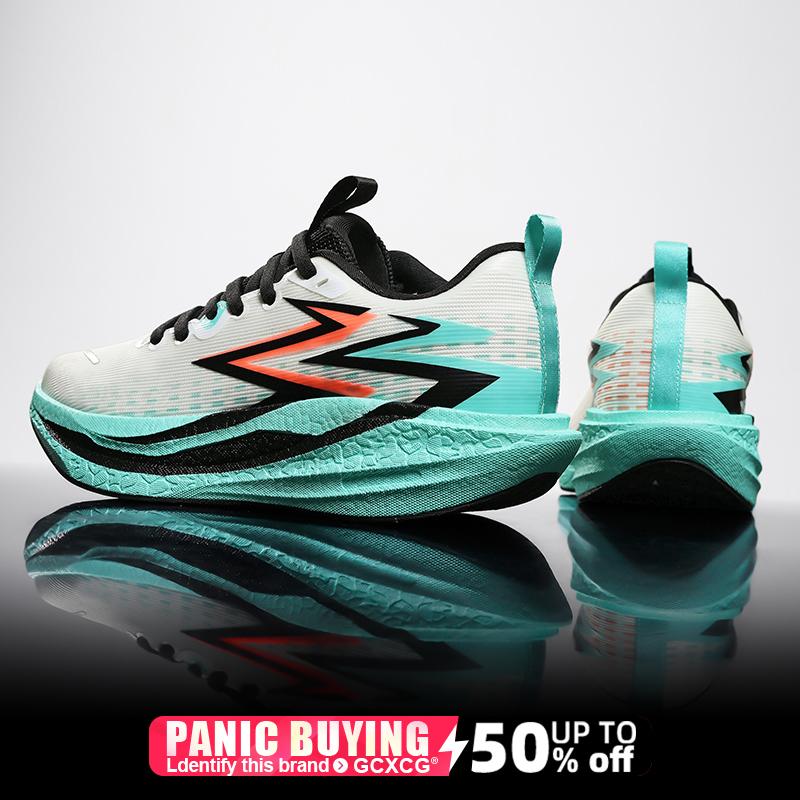 Running Shoes Carbon Board Speciality Marathon Men Sports Breathable Lightweight Women's Comfortable Athletic Nonskid Sneakers