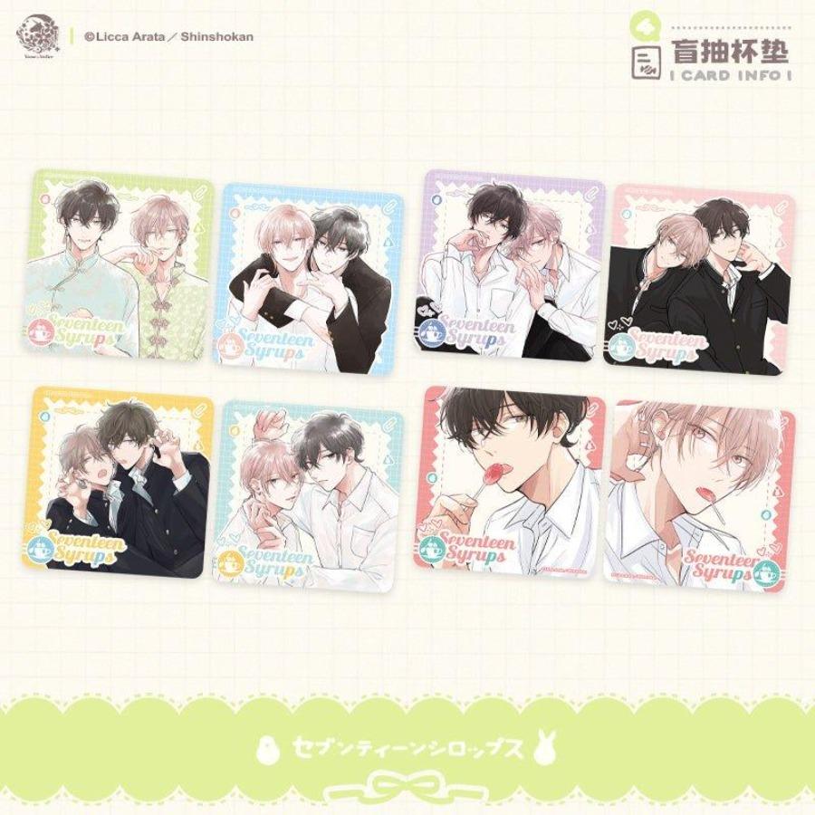 Seventeen Syrups | Badge & Coaster & Acrylic Stand Figure Seventeen Syrups