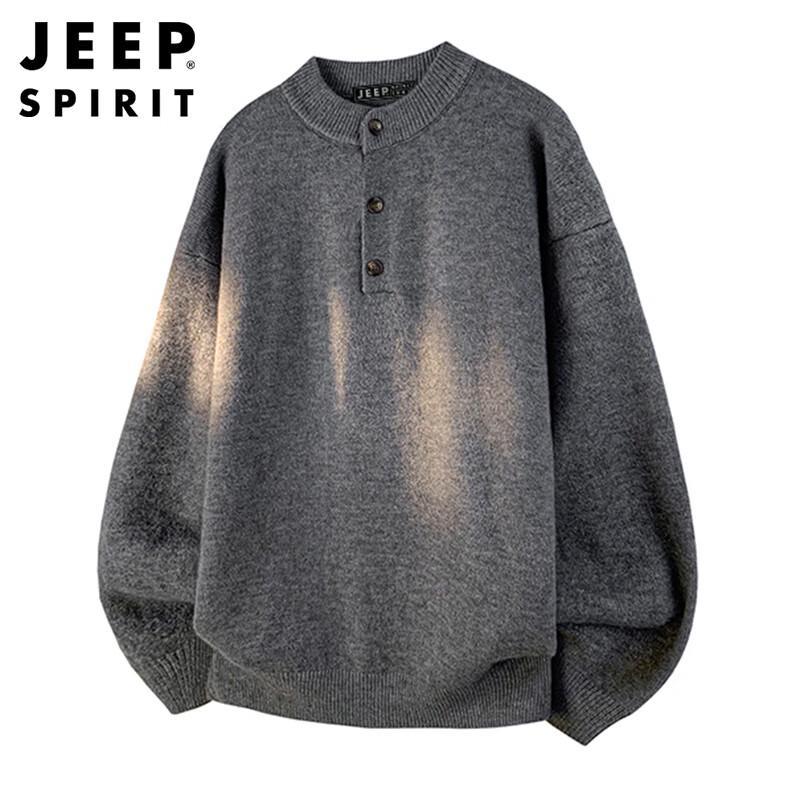 

JEEP SPIRIT Men s Warm Knit Pullover Sweater XL