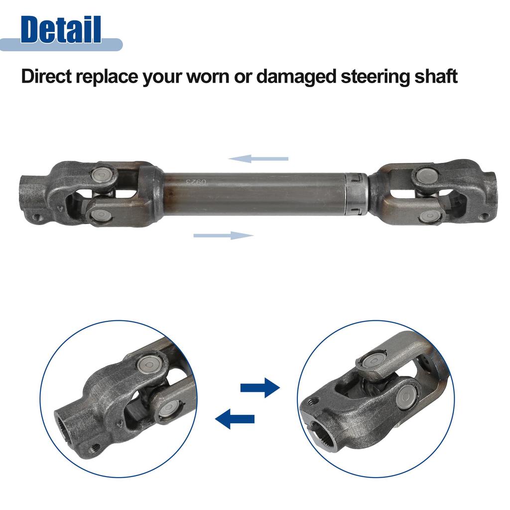 ACROPIX Coupling Intermediate Shaft Steering Column Shaft for Toyota Prius Part Number 1 Piece 2010-2015, 45260-12710/4526012710 -