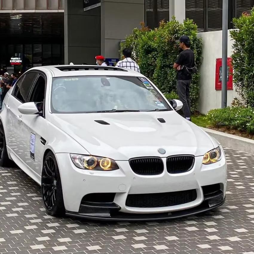 Front Splitter Spoiler Lip Trim for 2007-2013 BMW 3 Series E90