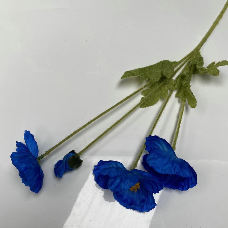 

Реалистичные искусственные цветы для свадьбы, домашнего декора, фотостилизации, подарок королевский синий