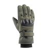 Winter Warm Gloves Tactical Gloves Men's Soft Rubber Shell Protective Velvet Full Finger Touchscreen Gloves Outdoor Cycling Cold Gloves