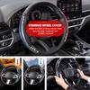 Für Auto Kohlefaser Lenkradabdeckung Anti-Rutsch Auto Lenkrad Abdeckungen Rio K5 K2 Sportage Ceed Sorento Picanto