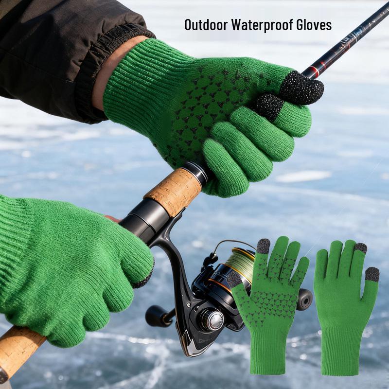 Waterproof, Warm, Touchscreen, Non-Slip Gloves for Outdoor Activities - Ideal for Cycling, Biking, Scooters, and Skiing