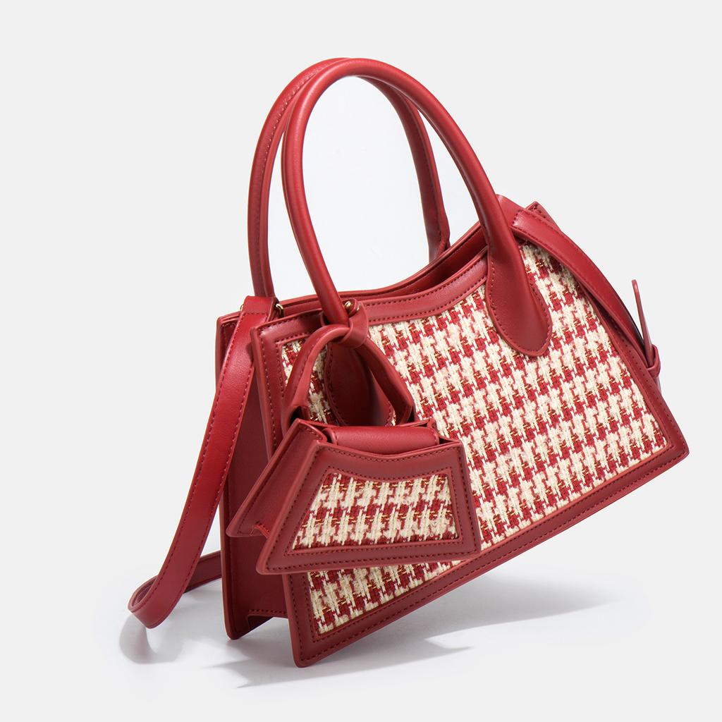 Red Wedding Bag, Bridal Bag, 2024 Summer New Trendy High-end Wedding Bag, Commuter Light Luxury Women's Bag