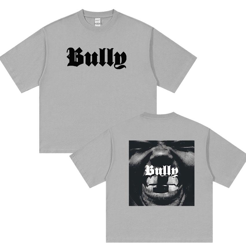 New Album Bully Kanye West Graphic Tshirt UNISEXs Rap Gothic Fashion Oversized Cotton Tshirts Retro Hiphop Clothing Tops