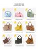 New 2022 Large Capacity PU Woven Tote Bag - Trendy Cross-Border Business & Casual Mother-Child Handbag