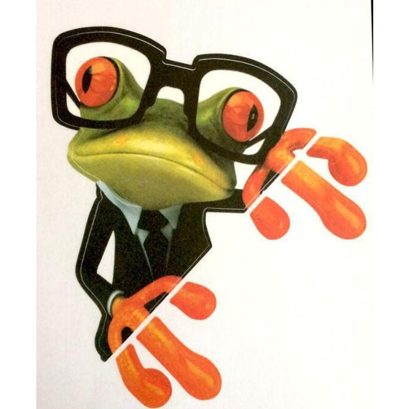 Universal Motorcycle Sticker Scratch Sticker Fuel Tank Sticker Motorbike Waterproof Frog Decoration Sticker Decal Accessories