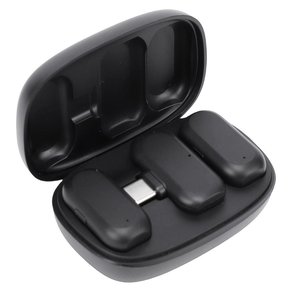 Wireless Lavalier Microphone AI Noise Cancelling High Fidelity for Video Music Singing Recording