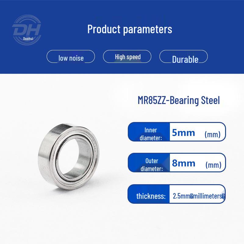 Rust-Proof Stainless Steel Miniature Pulley with Deep Groove Ball Bearing - Anti-Corrosion Gyroscope Ornament Accessory