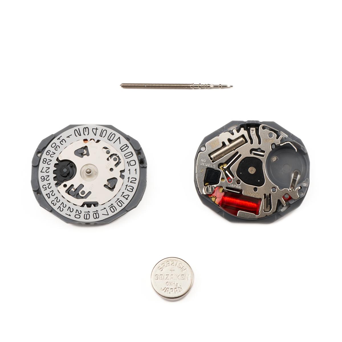 

VC11 VJ12 VJ20 VJ21 VJ24 VJ33 VJ42 VJ53 VX42 VX83 Watch Movement Replacement Day Date Calendar Movement Watch Repair Accessory