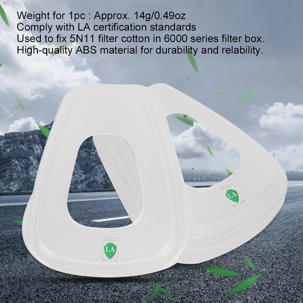 4pcs 5N11 Dust Gas Paint Spray Protect Cartridge Filter Replace Filter Container Fit for 3M6200 7502