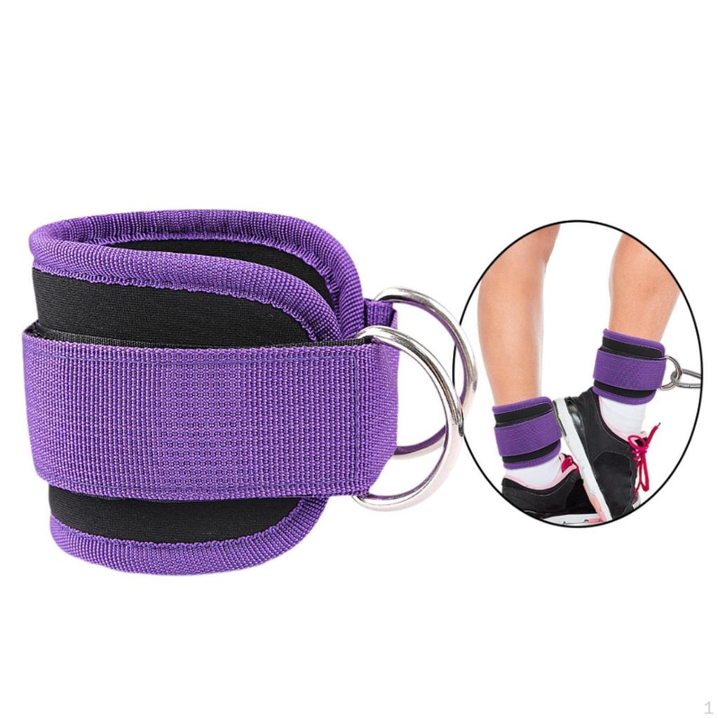 Ankle Strap Cuff for Kickbacks Leg Resistance Band Home Lower Body Exercises