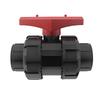 Hard Pipe Plumbing Double Union Control Part, UPVC Union End Component for Service Access and Pipe Management Use