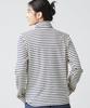 Long Sleeve Turtleneck US Size Dark 1000189810 L.L.Bean Women's Tee, Striped, Fit, Regular, Small, Pine/Classic Navy, Green,