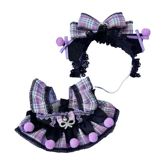 Baby Doll Clothes for 10cm Doll Mini Plush Doll Outfits Cute Dress-Up Outfit Doll Lover Collection Clothing for Fans