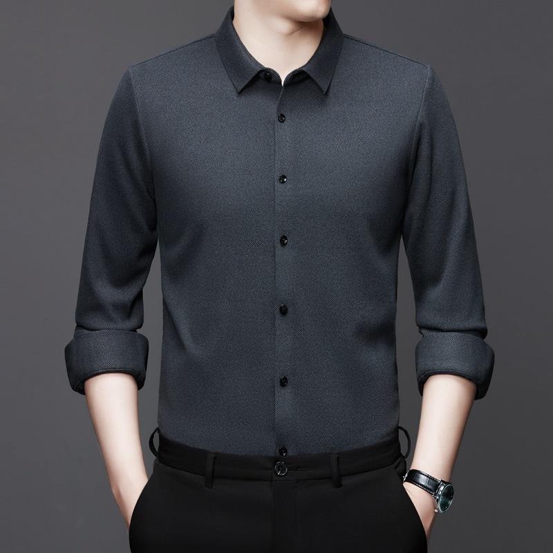 Новая зимняя мужская рубашка — фото 7