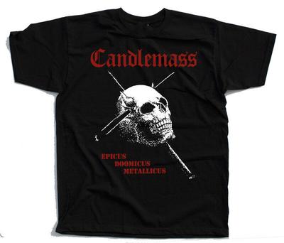 Candlemass Epicus Doomicus Metallicus Camiseta de Algodón Negra para Hombre S-234XL NG Camiseta Unisex