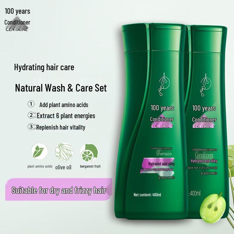 

100 Years Hair Hydrating & Silky Hair Care Set