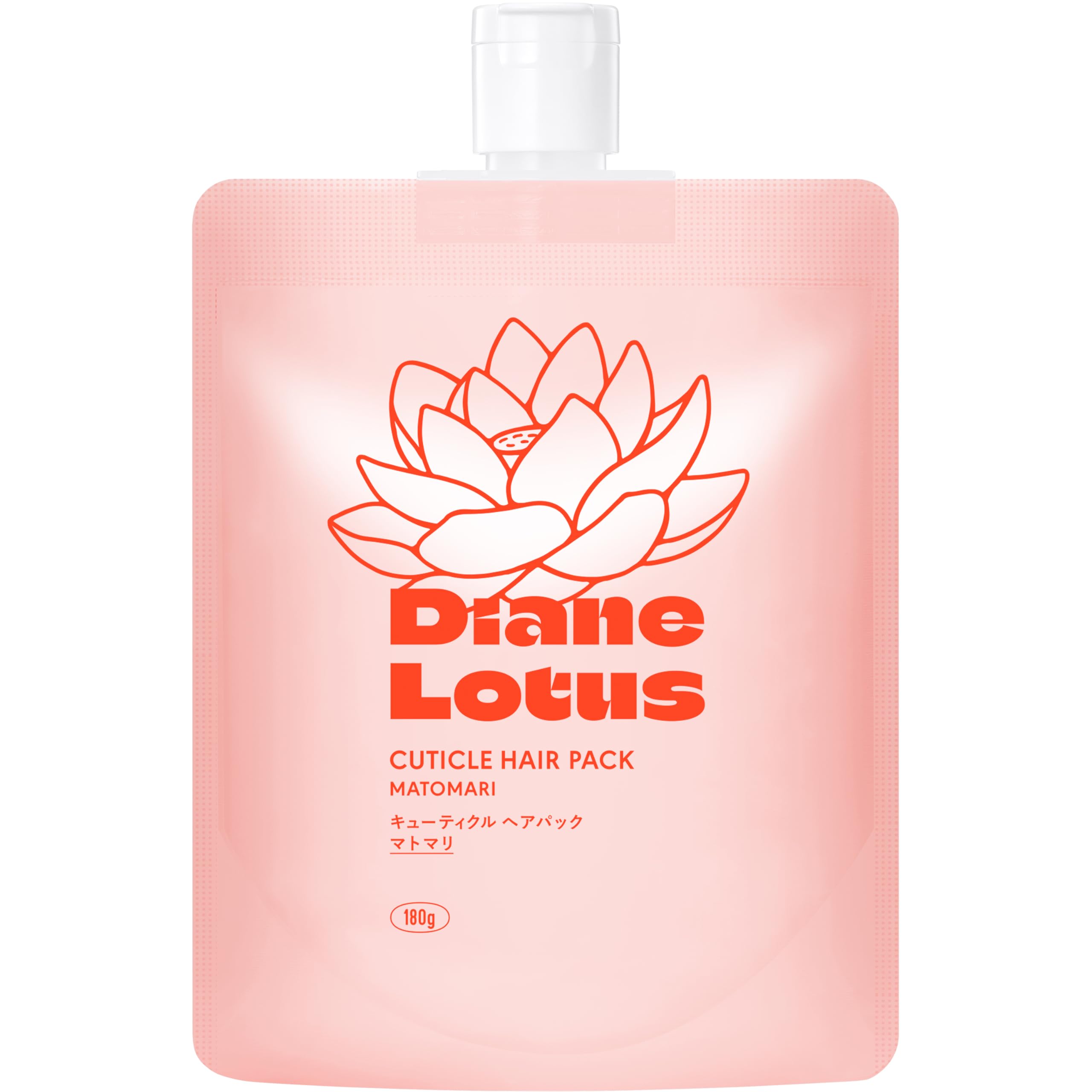 

Diane Lotus [Matomari] Cuticle Hair Pack 180g Damage Repair Rinse-off Treatment Hair Mask