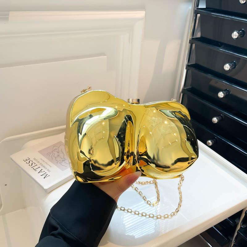 Summer Acrylic CHAINS Solid Shoulder Bags Candy Color Niche Design Sense Women's Bags Hot Sale Sweet Exquisite Crossbody Bags
