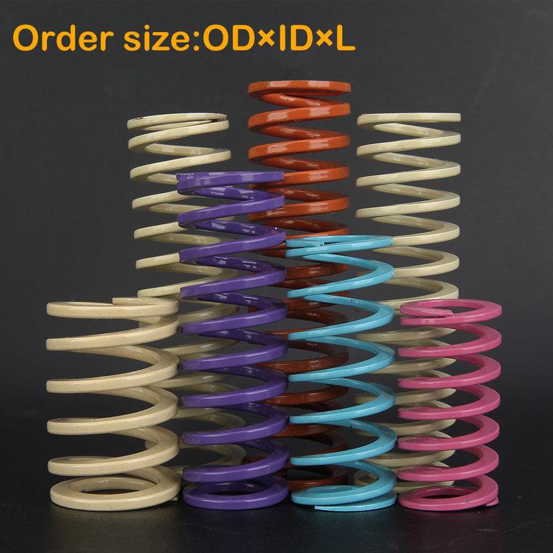 10PCS Light Load Spring Extra Long Stroke Spring Precision Rectangular Wire Compression Die Spring Super High Deflection Coil Spring