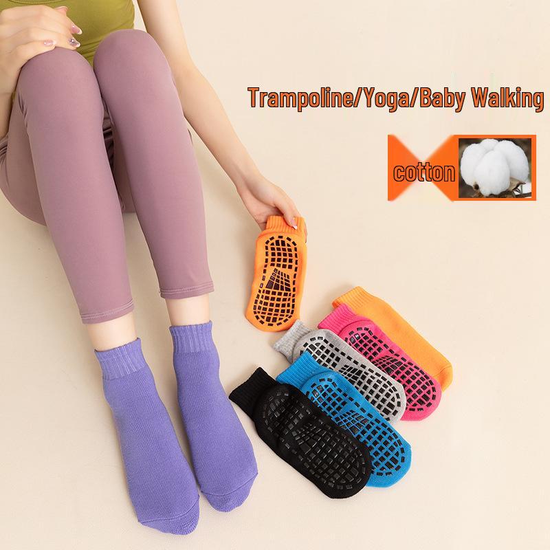 Rutschfeste, verdickte, warme Socken für Indoor-Aktivitäten und Yoga - Ideal für Erwachsene und Kinder