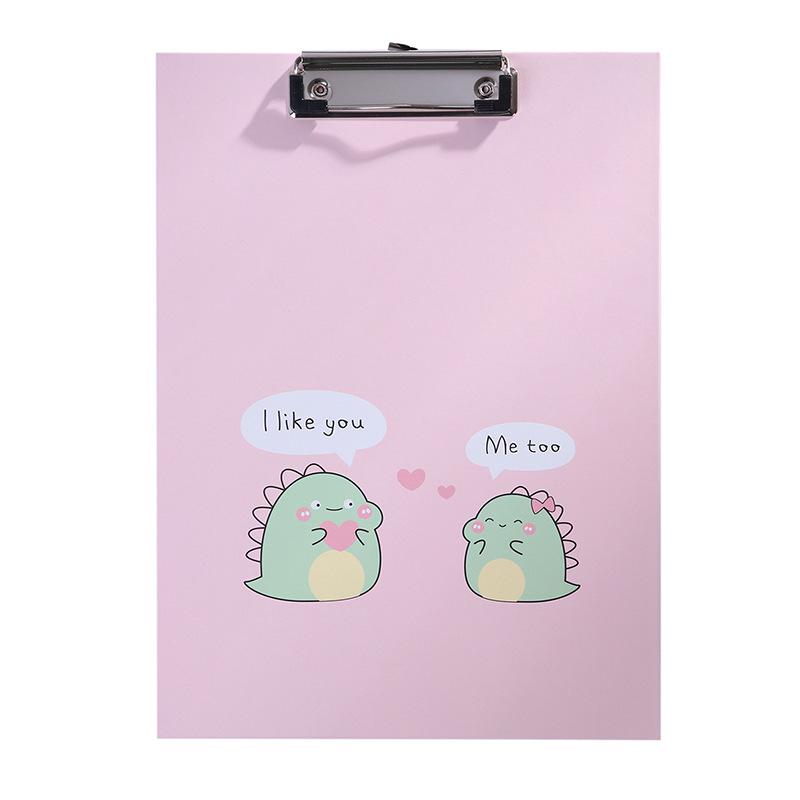 Cute Cartoon A4 Document Clipboard & Writing Pad